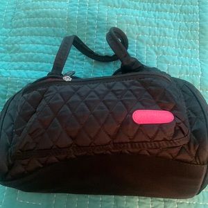 Caboodles black makeup bag